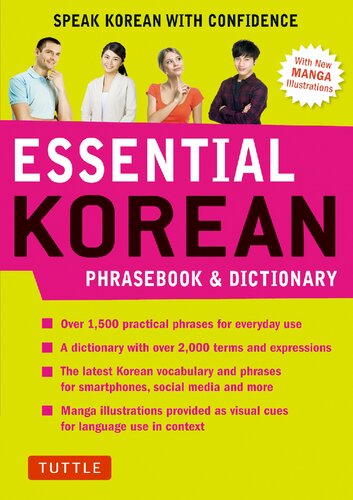 Essential Korean Phrasebook & Dictionary (Properly Bookmarked)