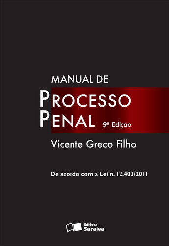 Manual de processo penal