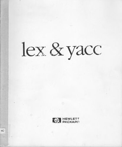 Lex & yacc