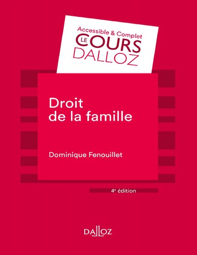 Droit de la famille