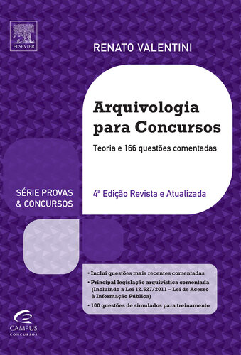 ARQUIVOLOGIA PARA CONCURSOS - 4ª EDIÇÃO