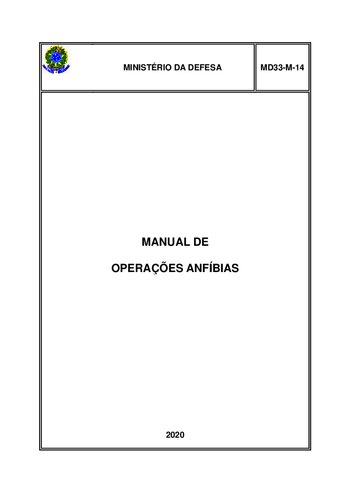 Manual de operações anfíbias (MD33-M-14)