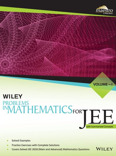 Wiley Problems in MATHEMATICS for JEE