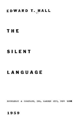 The Silent Language