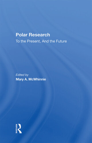 Polar Research : to the present, and the future.