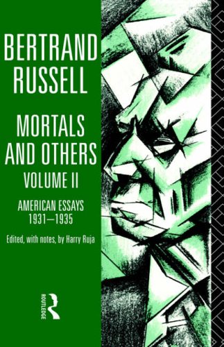 Mortals and Others, Volume II: American Essays 1931-1935