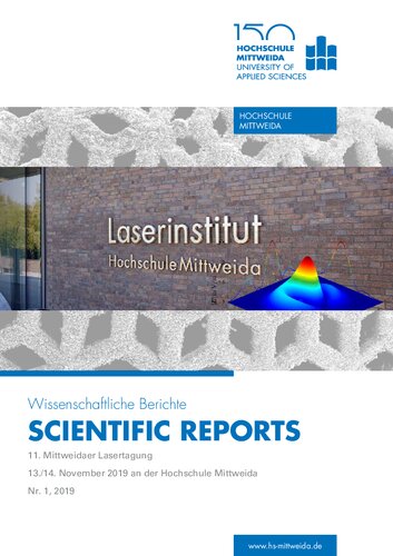 Wissenschaftliche Berichte - 11. Mitweidaer Lasertagung