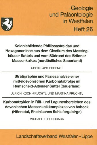 Geologie und Paläontologie in Westfalen - Heft 26