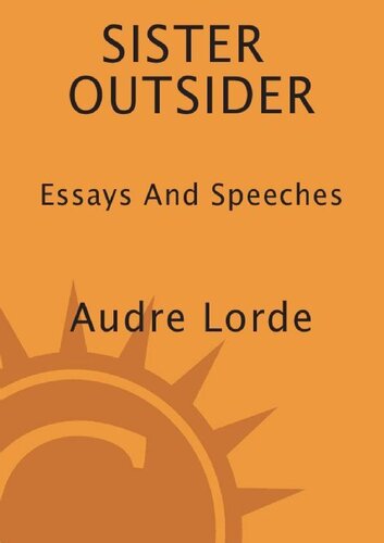 Sister Outsider: Essays and Speeches