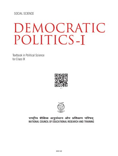 Democratic Politics 1 (Political Science 9)