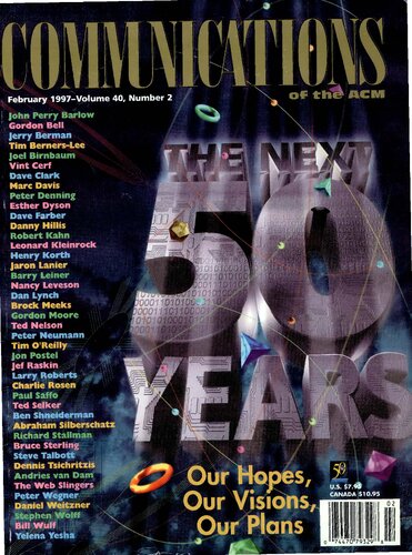 Communications of the ACM (The Next 50 Years)