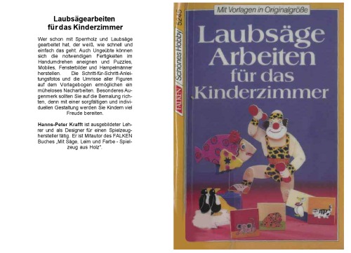 Laubsägearbeiten für das Kinderzimmer