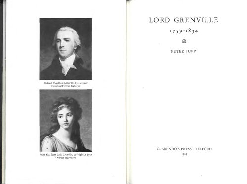 Lord Grenville 1759-1834