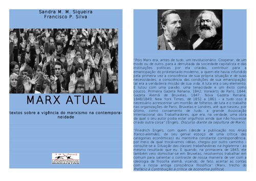 Marx atual: textos sobre a vigência do marxismo na contemporaneidade