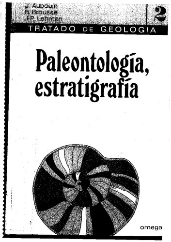 Tratado de Geologia Paleontologia Estratigrafia