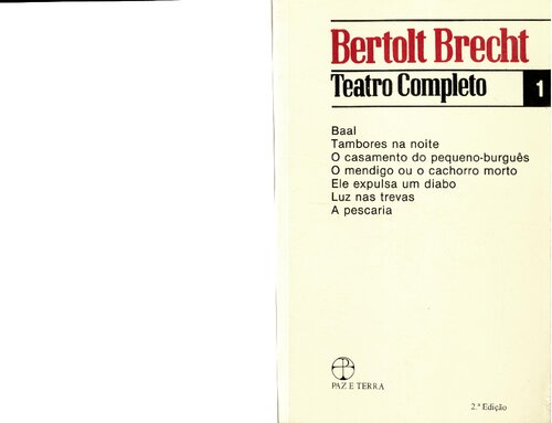 Bertolt Brecht - teatro completo 1