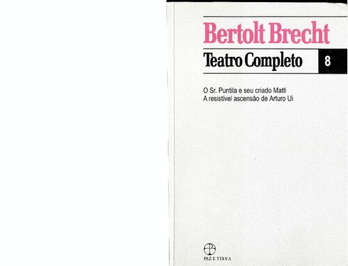 Bertolt Brecht - teatro completo 8