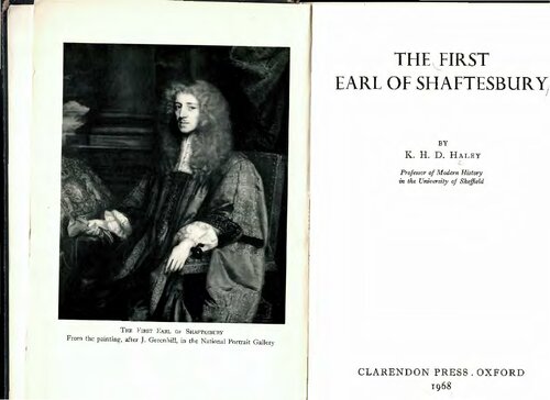 The First Earl of Shaftsbury