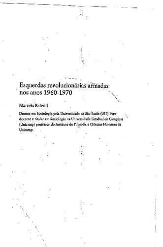 Esquerdas revolucionarias armadas nos anos 1960-1970