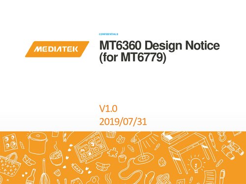 MT6360 Design Notice (for MT6779)