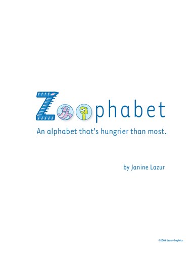 Zoophabet – An Alphabet That’s Hungrier Than Most