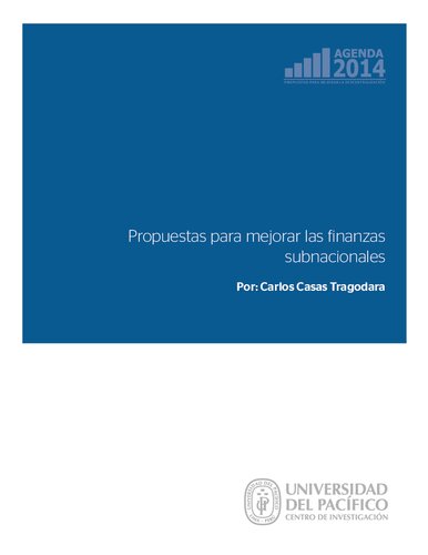 Propuestas para mejorar las finanzas subnacionales