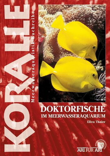 Meerwasseraquarium · Doktorfische im Meerwasseraquarium