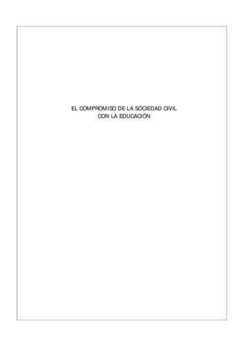 El compromiso de la sociedad civil con la educación. Sistematización del Plan Nacional de Capacitación Docente (PLANCAD)