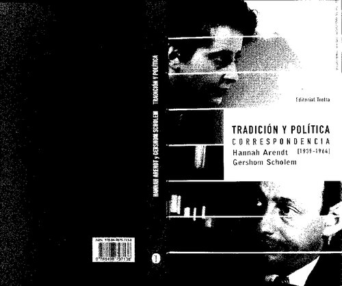 Tradicion y política:Correspondencia 1939-1964