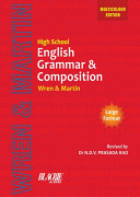 High School English Grammar and Composition Book (Multicolour Edition)