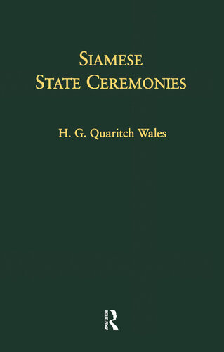 Siamese State Ceremonies