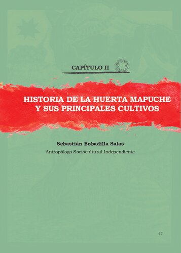 Historia de la huerta Mapuche (Mapudzungun) y sus principales cultivos