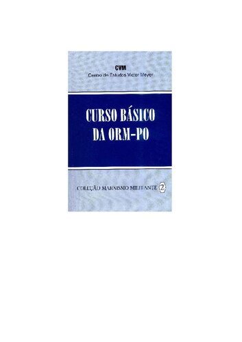 Curso básico da ORM política operária