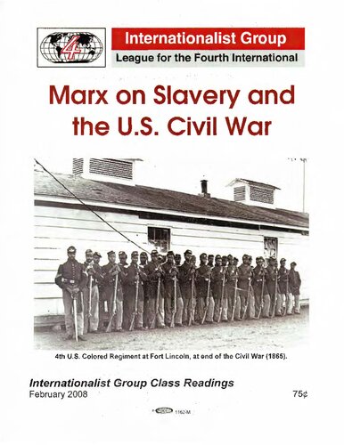 Marx on slavery and the US civil war