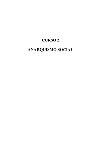 Curso 2. Anarquismo social