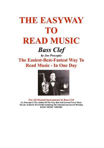 The Easyway To Read Music (Bass Clef)