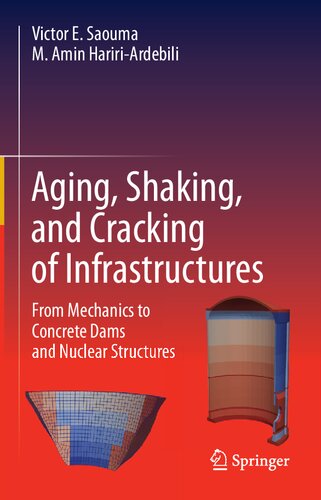 Aging, Shaking, and Cracking of Infrastructures: From Mechanics to Concrete Dams and Nuclear Structures