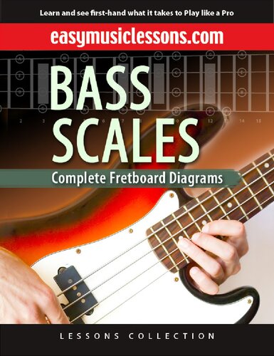 Bass Scales Complete Fretboard Diagram.