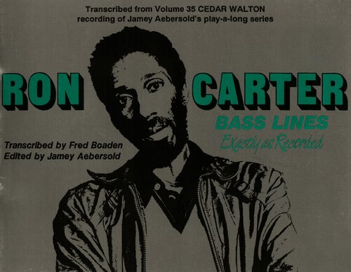 Ron Carter. Bass Lines