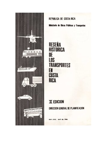 Reseña histórica de los transportes en Costa Rica