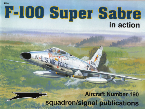 F-100 Super Sabre In Action