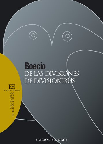 De las divisiones. De divisionibus