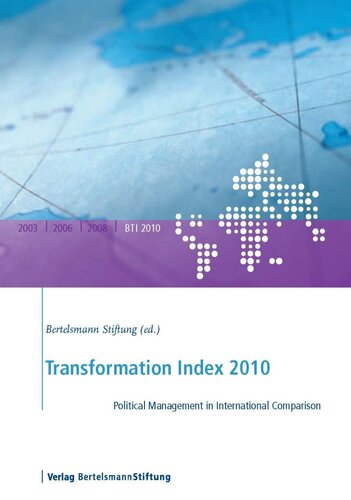 Naher Osten Und Nordafrika: Sonderausgabe Transformation Index 2010