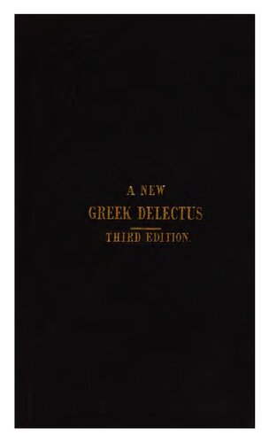 A new Greek delectus