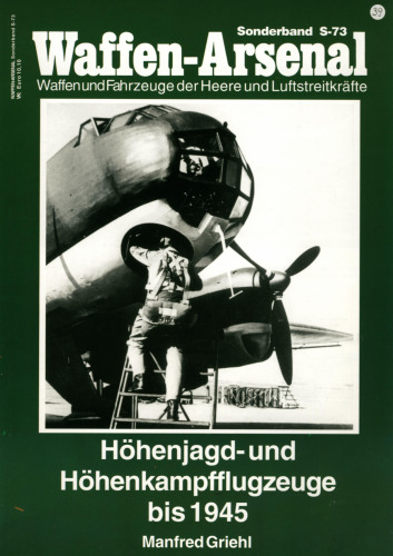 Hohenjagd- und Höhenkampfflugzeuge bis 1945