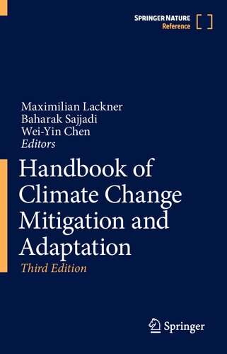 Handbook of Climate Change Mitigation and Adaptation