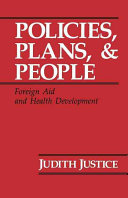 Policies, Plans, and People: Foreign Aid and Health Development