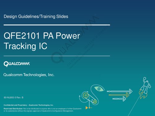 QFE2101 PA Power Tracking IC