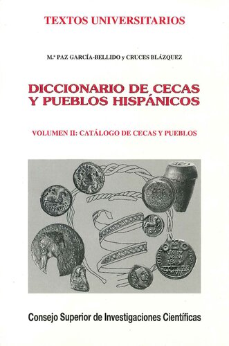 Diccionario de cecas y pueblos hispánicos