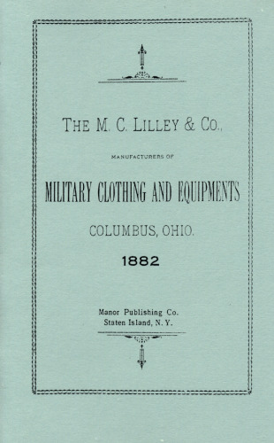 Manufacturers of Military Clothing and Equipments, Columbus, Ohio, 1882